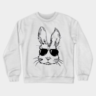 Easter Bunny Sunglasses Crewneck Sweatshirt